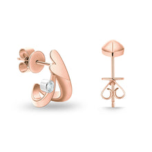 Load image into Gallery viewer, FELC116_00 L Collection Diamond Fashion Earrings
