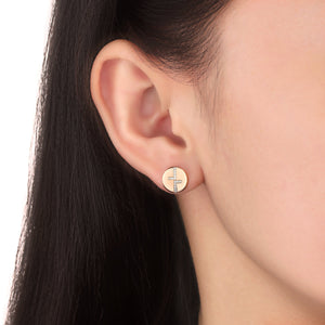 FELC119_00 L Collection Studs Earrings