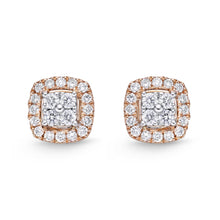 Load image into Gallery viewer, FESUC05_00 Stack'em Up Diamond Studs Earrings
