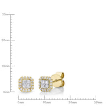 Load image into Gallery viewer, FESUE05_00 Stack'em Up Diamond Studs Earrings
