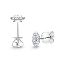 Load image into Gallery viewer, FESUM05_00 Stack'em Up Diamond Studs Earrings
