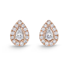 Load image into Gallery viewer, FESUP05_00 Stack'em Up Diamond Studs Earrings
