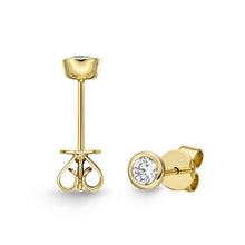 Load image into Gallery viewer, FESUR01_00 Stack'em Up Diamond Studs Earrings
