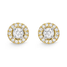 Load image into Gallery viewer, FESUR05_00 Stack'em Up Diamond Studs Earrings
