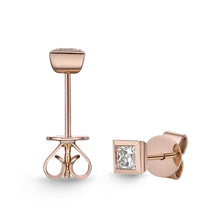 Load image into Gallery viewer, FESUS01_00 Stack'em Up Diamond Studs Earrings
