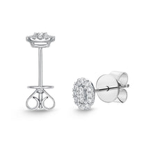 Load image into Gallery viewer, FESUV05_00 Stack'em Up Diamond Studs Earrings
