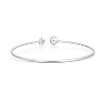 Load image into Gallery viewer, FGBQ302_00 Diamond Bouquets Flexi Bangle
