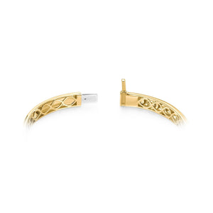 FGBZ102_00 Bezel Oval Bangle