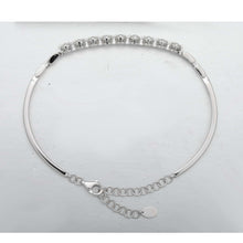 Load image into Gallery viewer, FGFD412_00 My First Diamond  Oval Bangle
