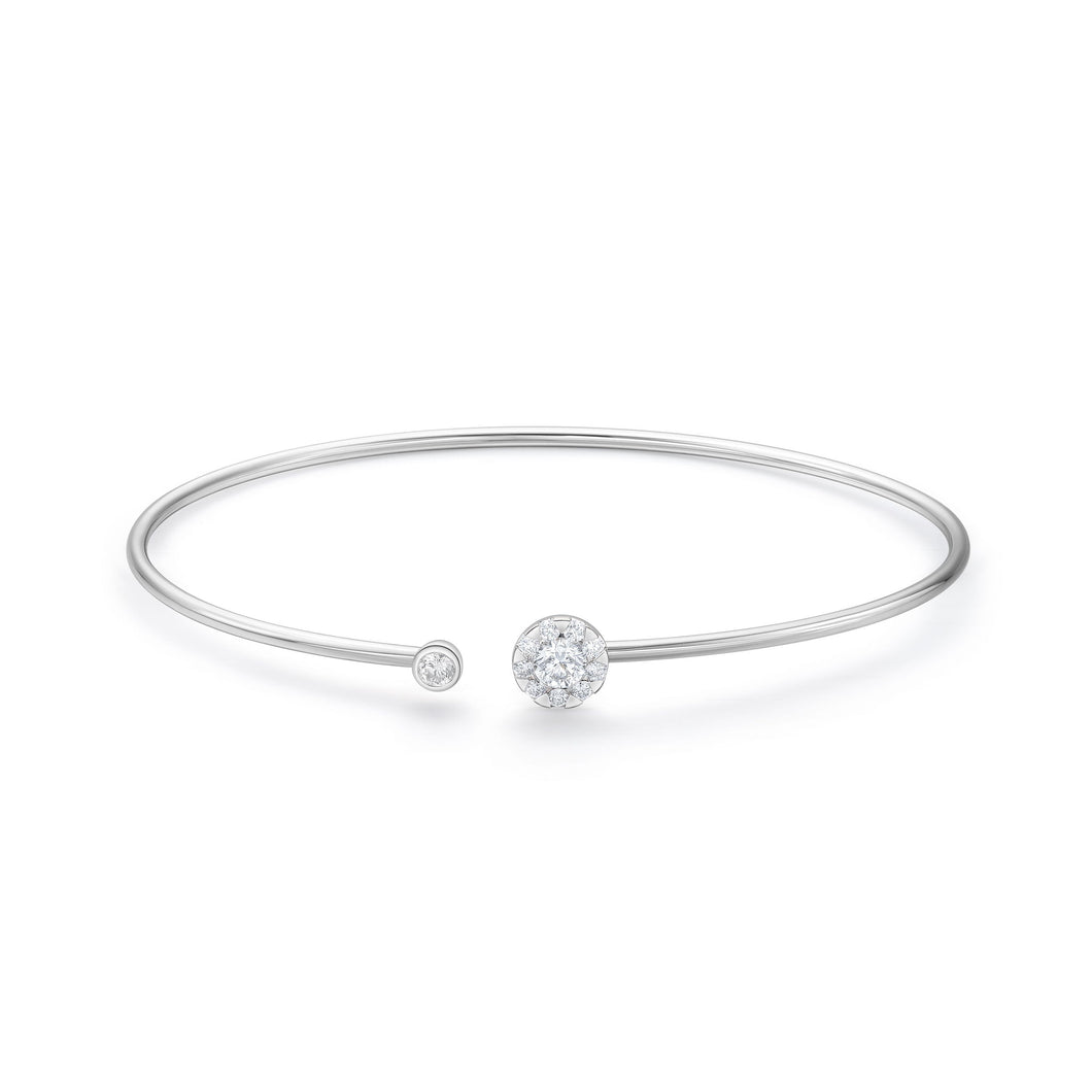 FGFX305_00 Diamond Bouquets Flexi Bangle