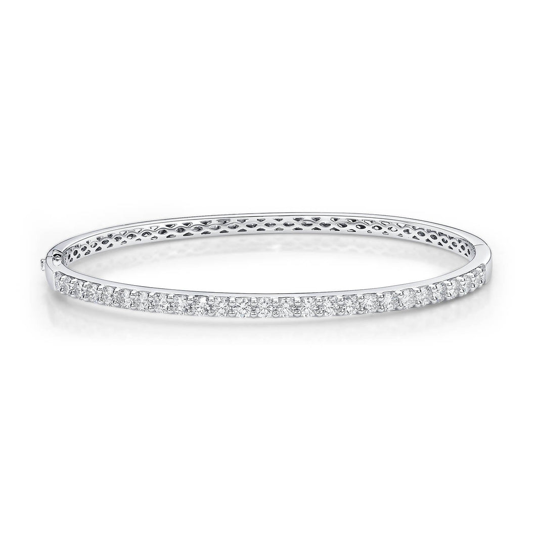 FGSP101_00 Shared Prong Diamond Oval Bangle