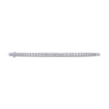 Load image into Gallery viewer, FGSP102_00 Shared Prong Diamond Oval Bangle
