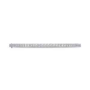 FGSP103_00 Shared Prong Diamond Oval Bangle