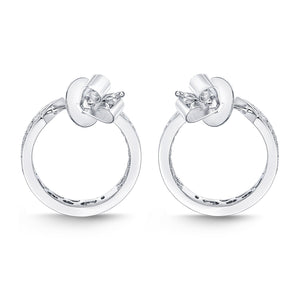 FHES101_00 Eternal Star Diamond Hoops