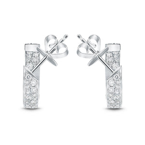 FHES101_00 Eternal Star Diamond Hoops