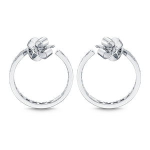 FHES102_00 Eternal Star Diamond Hoops