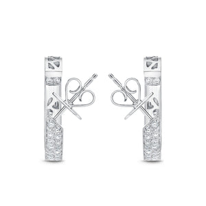 FHES102_00 Eternal Star Diamond Hoops