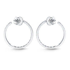 FHES103_00 Eternal Star Diamond Hoops