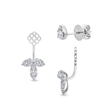 Load image into Gallery viewer, FJBF101_00 Fancy Brilliant Diamond Jacket Earrings
