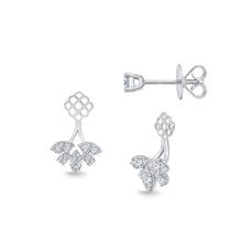 Load image into Gallery viewer, FJBF103_00 Fancy Brilliant Diamond Jacket Earrings
