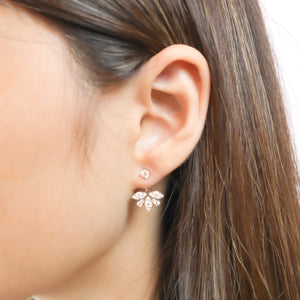 FJBF103_00 Fancy Brilliant Diamond Jacket Earrings