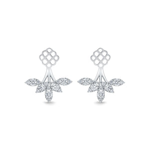 FJBF904_00 Fancy Brilliant Diamond Jacket Earrings