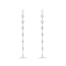 Load image into Gallery viewer, FJDD238_00 Diamond Line Dangling Earrings
