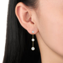 Load image into Gallery viewer, FJFD101_00 My First Diamond Illusion-setting Earrings
