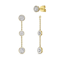 Load image into Gallery viewer, FJFD101_00 My First Diamond Illusion-setting Earrings
