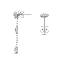 Load image into Gallery viewer, FJFD102_00 My First Diamond Illusion-setting Earrings
