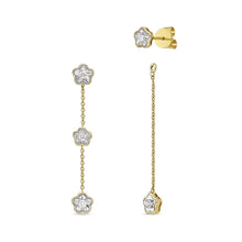 Load image into Gallery viewer, FJFD103_00 My First Diamond Illusion-setting Earrings
