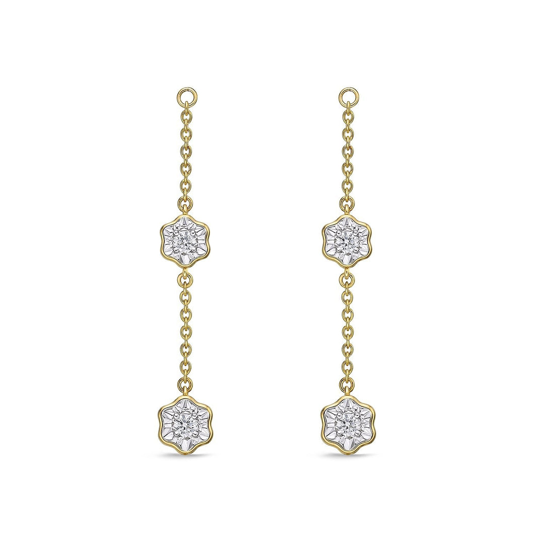 FJFD105_00 My First Diamond Illusion-setting Earrings