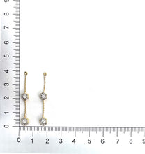 Load image into Gallery viewer, FJFD105_00 My First Diamond Illusion-setting Earrings
