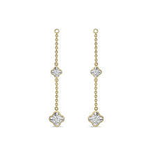 Load image into Gallery viewer, FJFD106_00 My First Diamond Illusion-setting Earrings
