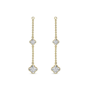 FJFD106_00 My First Diamond Illusion-setting Earrings