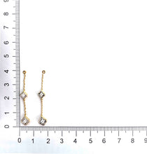 Load image into Gallery viewer, FJFD106_00 My First Diamond Illusion-setting Earrings
