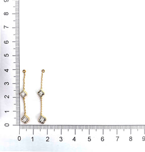 FJFD106_00 My First Diamond Illusion-setting Earrings