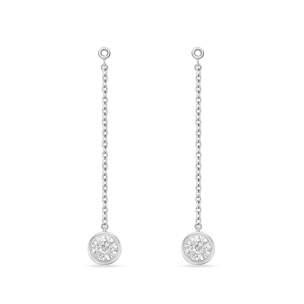 FJFD107_00 My First Diamond Illusion-setting Earrings