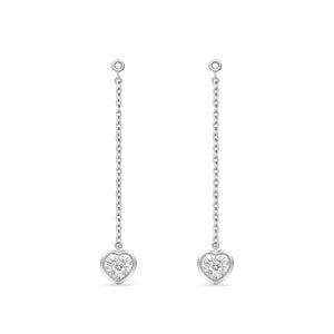 FJFD108_00 My First Diamond Illusion-setting Earrings