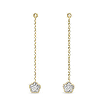 Load image into Gallery viewer, FJFD109_00 My First Diamond Illusion-setting Earrings
