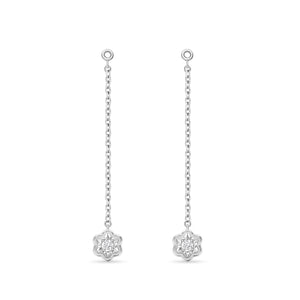 FJFD111_00 My First Diamond Illusion-setting Earrings