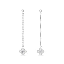 Load image into Gallery viewer, FJFD112_00 My First Diamond Illusion-setting Earrings
