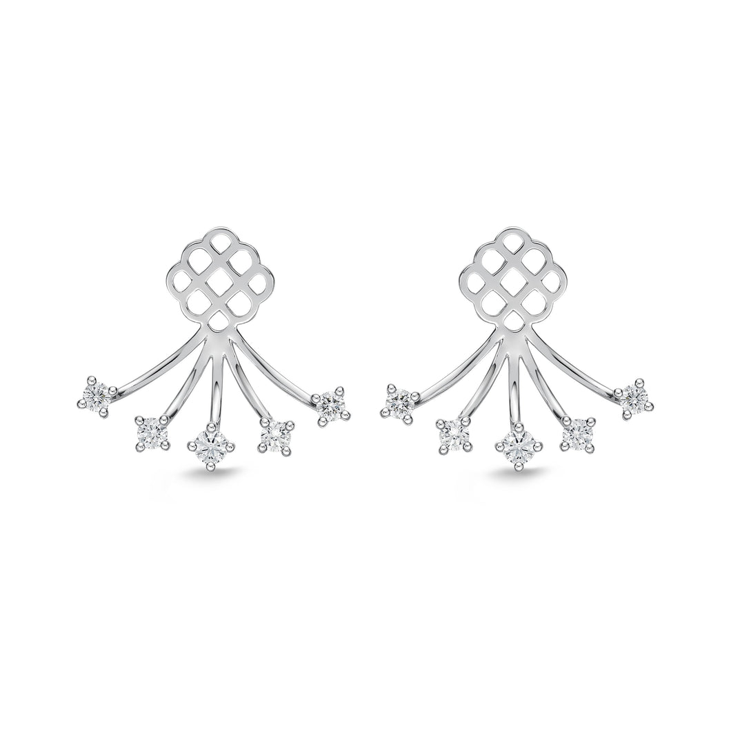 FJJE101_00 Jazz Me Diamond Jacket Earrings