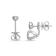 Load image into Gallery viewer, FJJE102_00 Jazz Me Diamond Jacket Earrings
