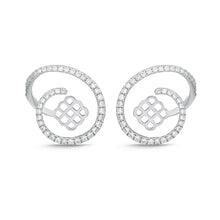 Load image into Gallery viewer, FJJE106_00 Jazz Me Diamond Jacket Earrings
