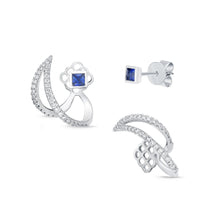 Load image into Gallery viewer, FJJE108_00 Jazz Me Diamond Jacket Earrings
