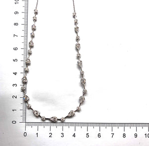 FNBF108_00 Fancy Brilliant Illusion-setting Necklace