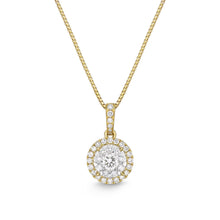 Load image into Gallery viewer, FNBQ148_00 Diamond Bouquets Fashion Necklace
