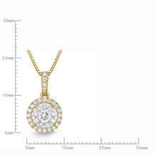 Load image into Gallery viewer, FNBQ148_00 Diamond Bouquets Fashion Necklace
