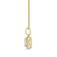 Load image into Gallery viewer, FNBQ148_00 Diamond Bouquets Fashion Necklace
